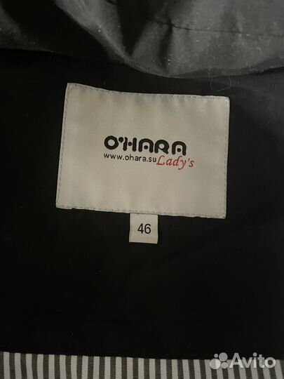 Куртка женская зимняя черная ohara