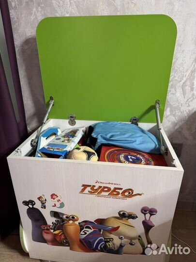 Тумбочка для хранения игрушек