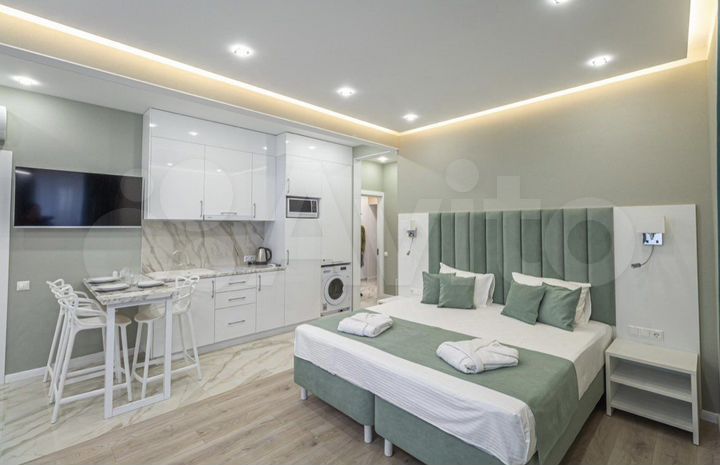 Квартира-студия, 45 м², 1/6 эт.