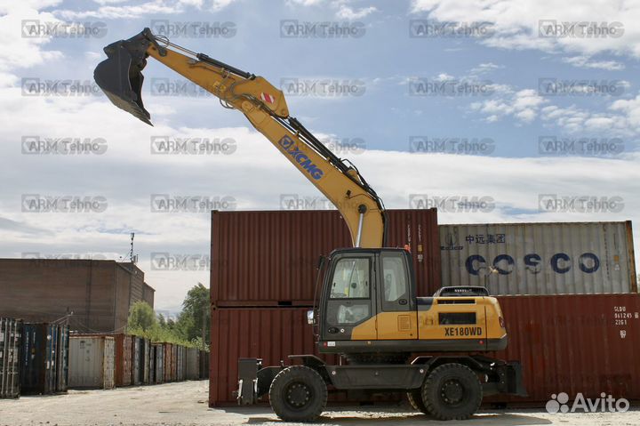 Колёсный экскаватор XCMG XE180WD, 2024