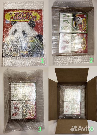 Набор: Журнал с дефектом + 3 блока Super Animals