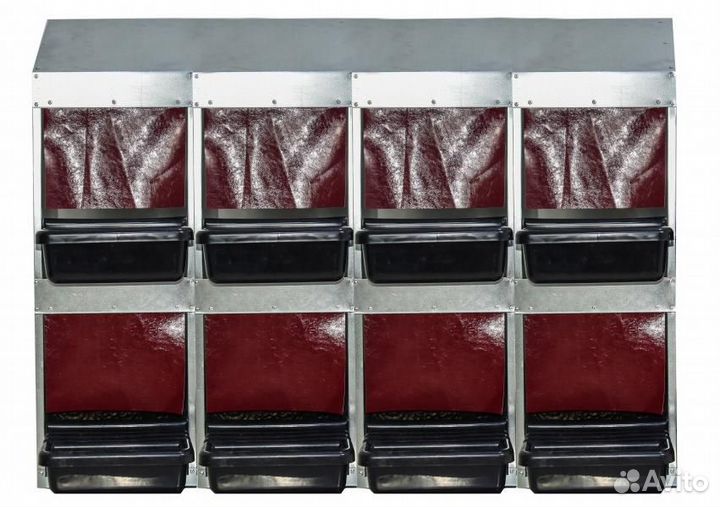 Гнезда для кур компакт с яцесборниками