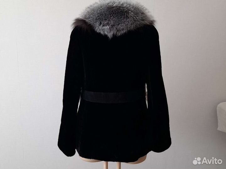 Шуба мех мутон