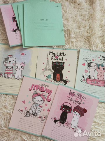 Новые тетради в косую линию