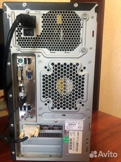 Игровой пк i7 3770, GTX 1650 gddr6, 16gb, 120+500g