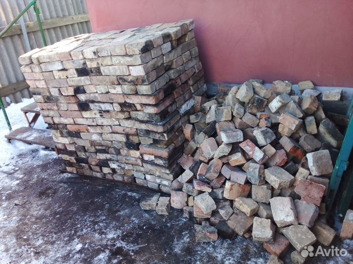 Кирпич печной огнеупорный Б/У