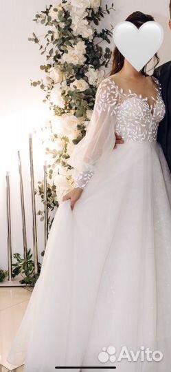 Свадебное платье 46 50