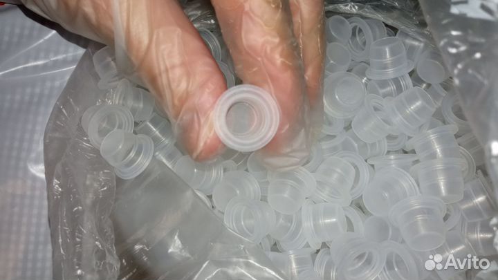 Капсы /колпачки для пигмента тату, татуаж