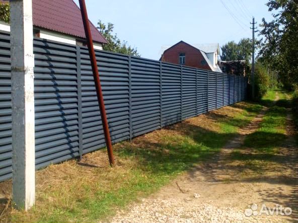 Забор жалюзи