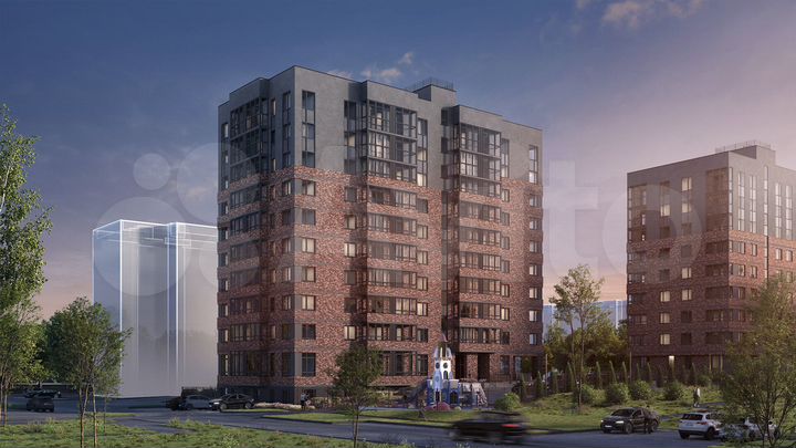 3-к. квартира, 69,9 м², 2/10 эт.