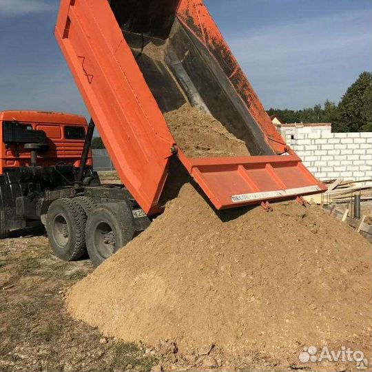 Доставка земли, песка,щебня,вывоз мусора