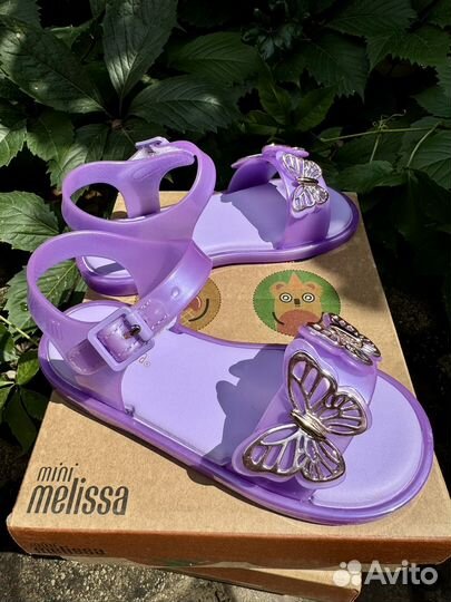 Босоножки mini melissa 28 размер, 17,5см стелька