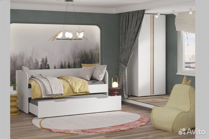 Кровать Зефир (с выдвижным спальным местом)