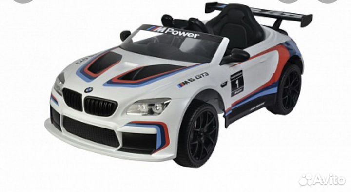 Электромобиль BMW M6 GT3 большой и как новый