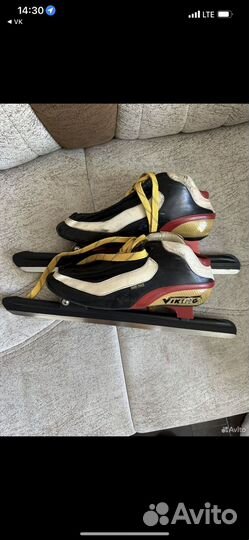 Конькобежные коньки viking