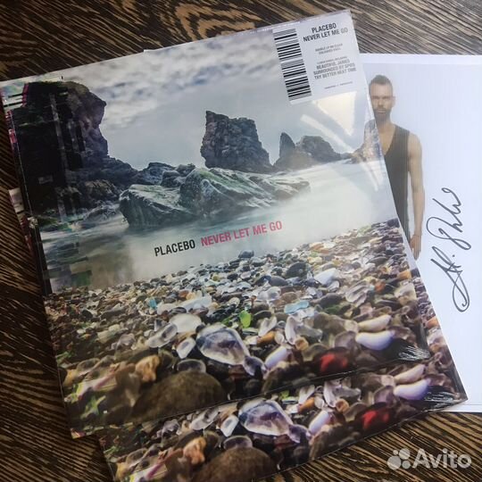 Placebo never LET ME GO crystal clear double vinyl