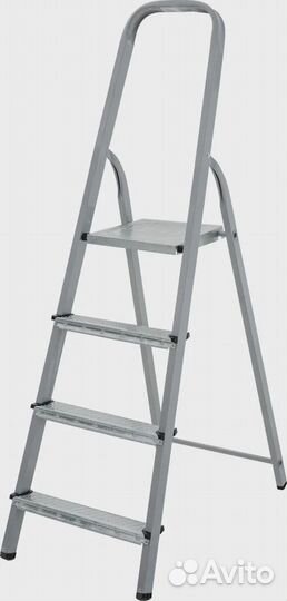 Стремянка аллюминиевая kroft 4 ступени