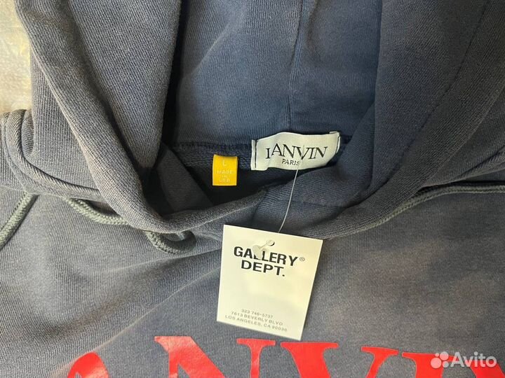 Худи Gallery Dept Lanvin paris