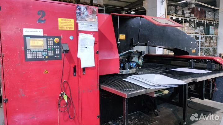 Координатно пробивной пресс с чпу