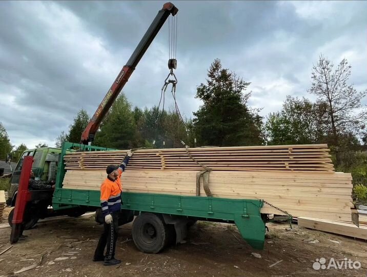 Брус обрезной все размеры доставка