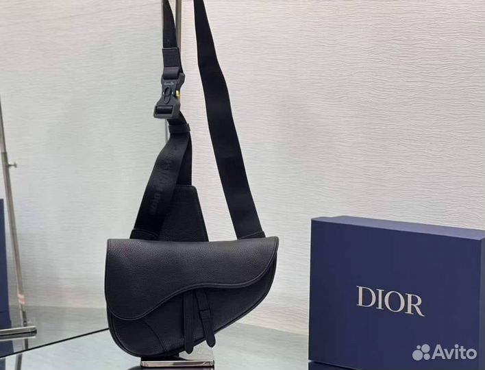 Сумка кобура мужская Christian Dior Saddle