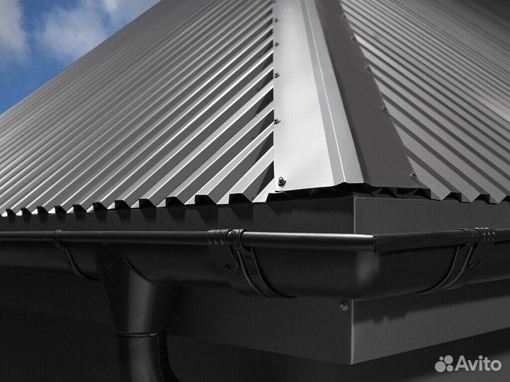 Профнастил марки С21-1000 RAL 7024