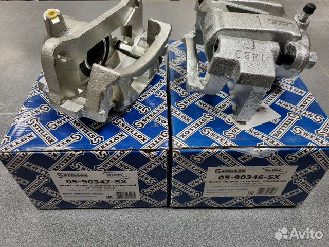 Суппорта тормозные Toyota Land Cruiser Prado 120