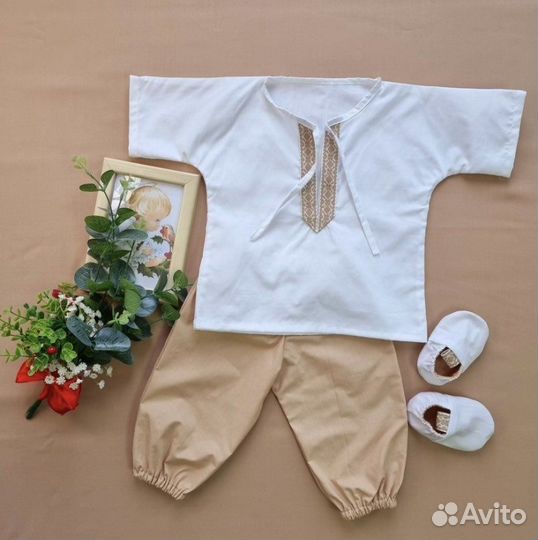 Крестильный набор для мальчика