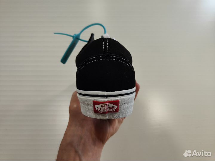 Кеды vans old skool чёрно-белые