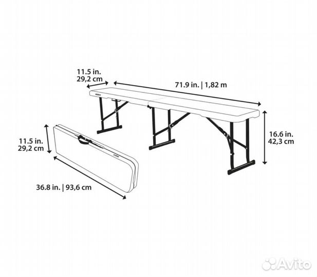 Аренда столов и скамеек