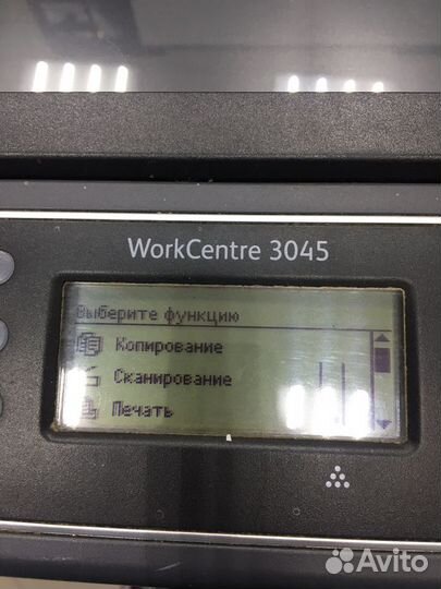 Мфу лазерный xerox 3045, с недочетом