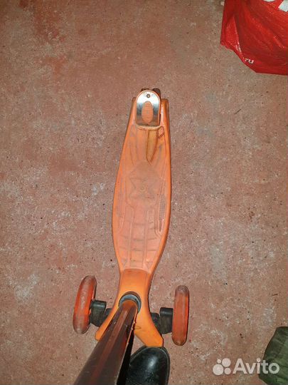 Самокат детский трехколесный бу