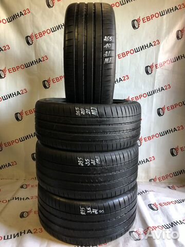 Michelin Pilot Sport 4 S 265/40 R21 и 295/35 R21 105Y