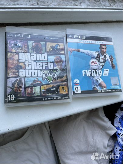 Диски на ps3