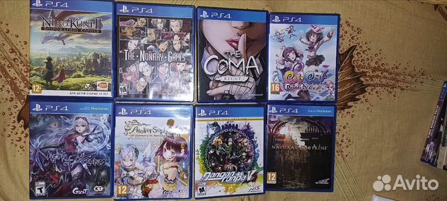 PS4 Switch PS3 3DS игры