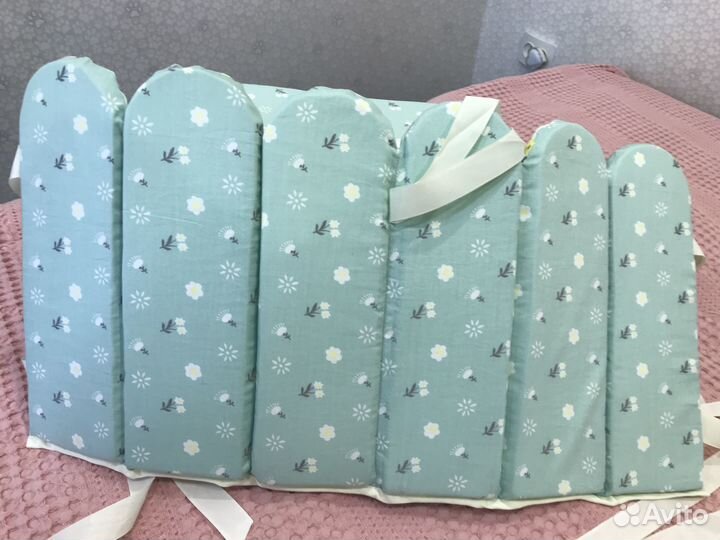 Бортики в детскую кроватку новые