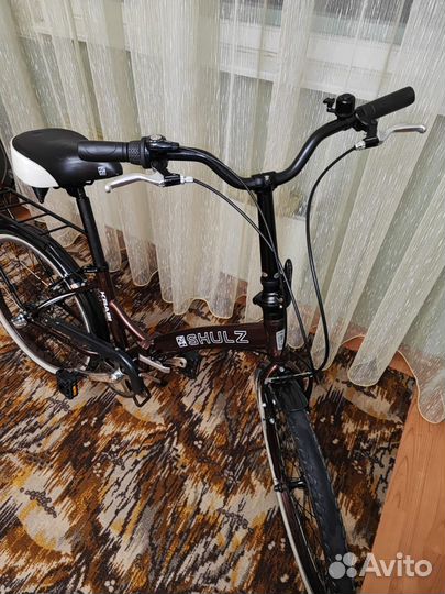 Shulz Krabi 24 планетарка складной велосипед