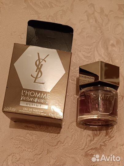 Мужская парфюмерная вода YSL L'homme ultime