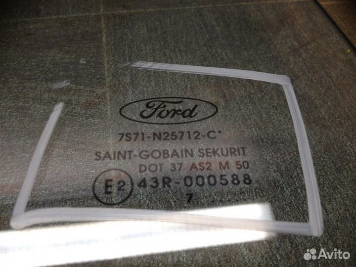 Стекло двери задней правой Ford Mondeo 4 2007-2015