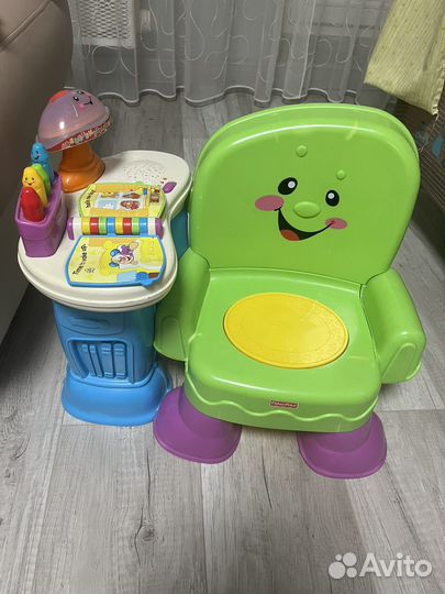 Музыкальный стульчик фишер прайс