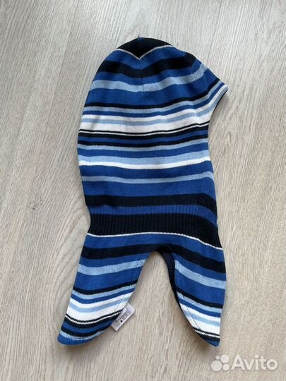 Шапка шлем reima на мальчика р.52 (хлопок)