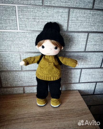 Кукла ручной работы мальчик