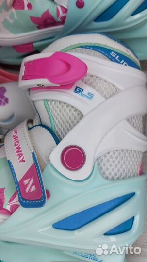 Коньки детские раздвижные Nordway Slide 31-36