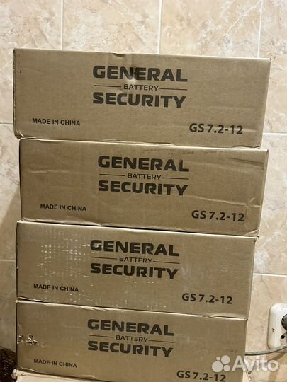 Новые аккумуляторы 7 AH (ач)