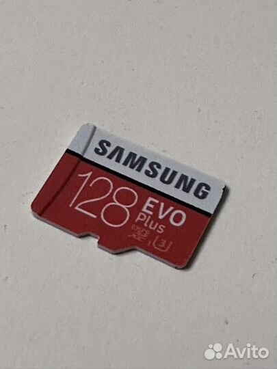 Карта памяти MicroSD 128 samsung evo plus