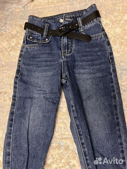 Джинсы на девочку 116