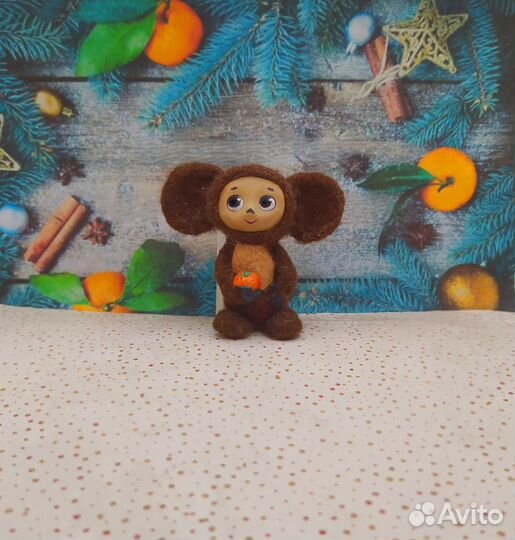 Елочные игрушки из шерсти