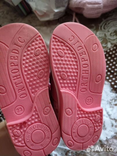 Сандалии для девочки ортопедические 23 р