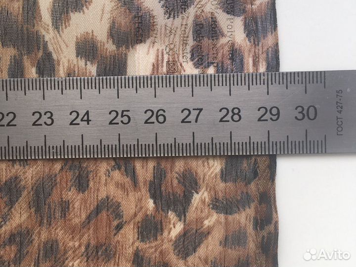 Шарфик шелковый прозрачный