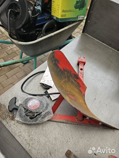 Мотоблок Нева+ прицеп